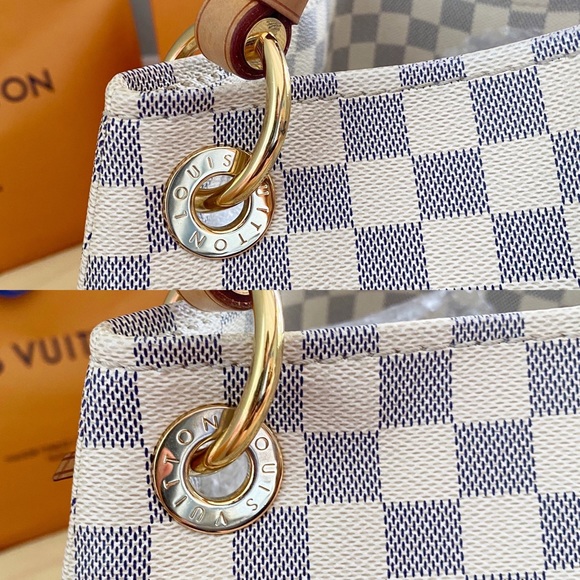 Auth Louis Vuitton Artsy MM Damier Azur! - Picture 12 of 15